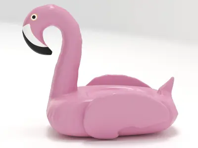 Flamingo  Float Baloon Free 3D model
