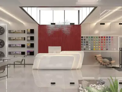 Car Service 3D model