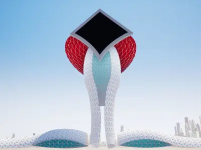 New architecture models 3D model