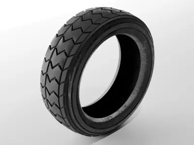 Construction Vehicle Tire  3D model