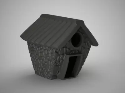 Bird Nest 3D print model