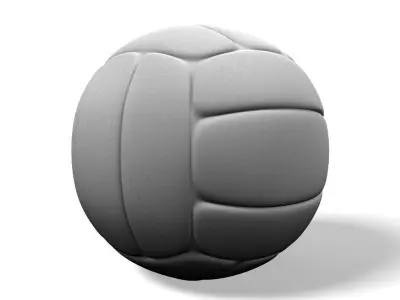 BALL VOLLEY Low-poly 3D model