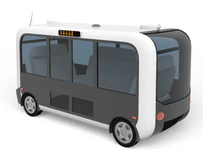 smart bus 3D model