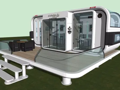 capsule room -A5 3D model