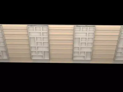 Modern Wall 3D model
