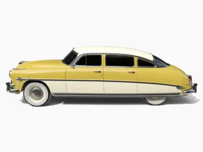 Generic 50s sedan 3D model