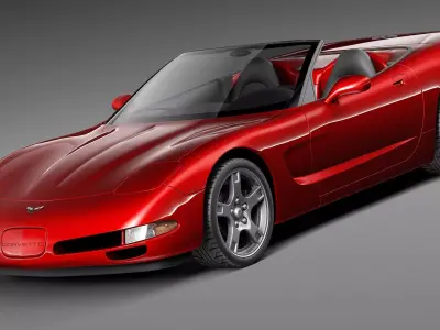 Chevrolet Corvette C5 Convertible 3D Model 3D model