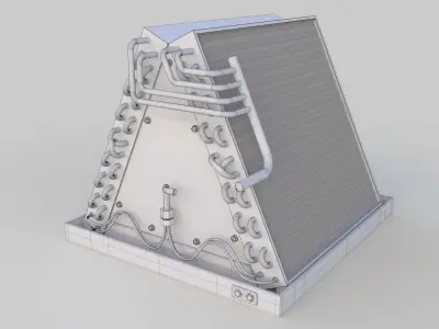 Evaporator 3D model