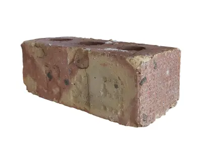 Ultra realistic Old Brick Scan 8k HD Low-poly 3D model