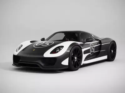 Porsche 918 Spyder 3D model