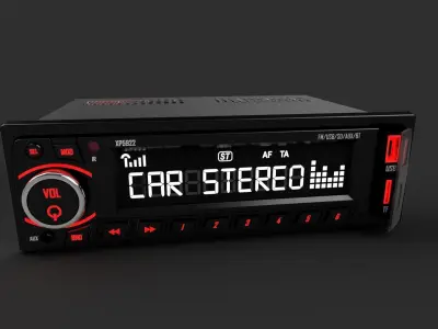 Car stereo XP5922 3D model