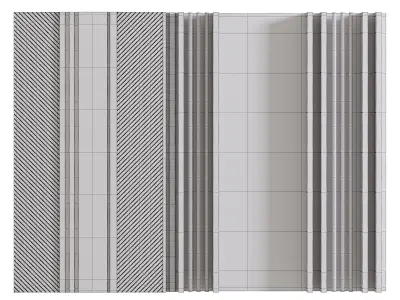 Panel by Pinterest 3D model 6
