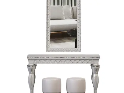 luxor-makeup-table by elve luxury 3D model