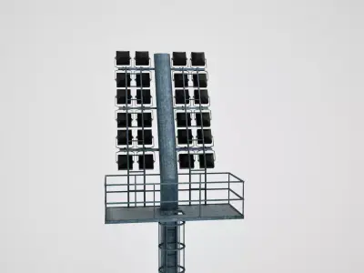 Stadium light lux pack 3D model