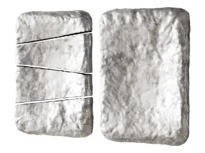 471 decorative wall art 22 abstract sliced stone 3D model