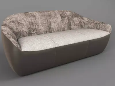 Bernhardt Becca Sofa 3D model