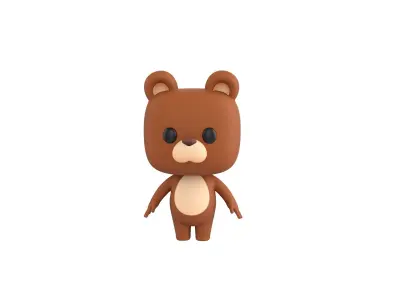 Cartoon Bear 3D model order