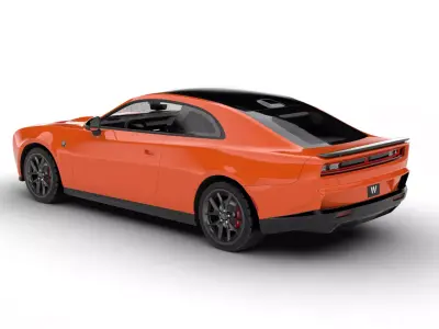 Dodge Charger Daytona 2024 3d model 3D model