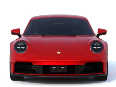 Porsche 911 Carrera 2025 3D model