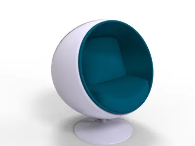 Chair Ball 3D model