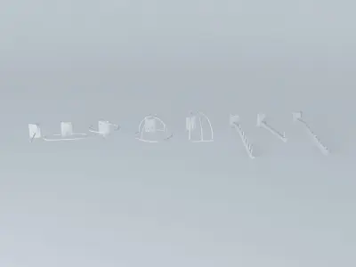 Line puck Free 3D model