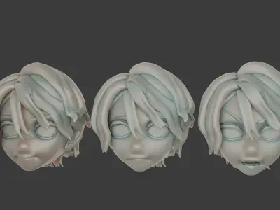 Anime Boy Shota - Resin Action Figure - Statue - Anime figure 3D print model