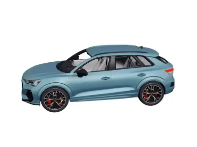 Audi Q3 2026 3D Model  Modern Compact Luxury SUV 3D model