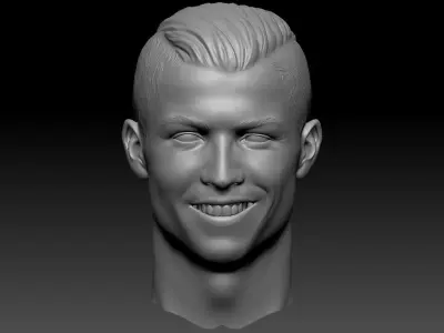 Cristiano Ronaldo CR7 3D Print 3D print model