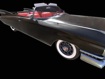 Cadillac 1959 Eldorado 3D Model PBR 3D model