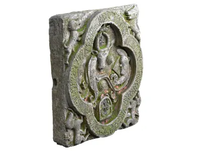 Medieval Relief Scan 3D model