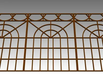 Iron Arch 3d Modal Design 3D model