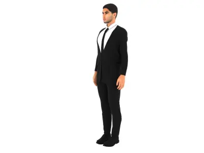 Achraf Hakimi Low-poly 3D model