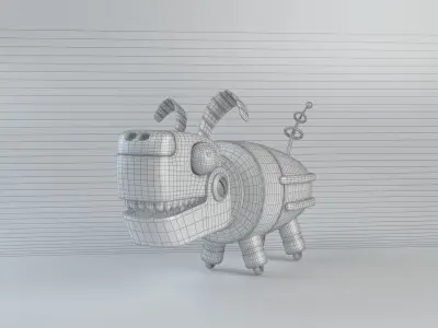 Robo Dog 3D model
