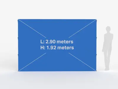 Spider Wall Banner 3D model