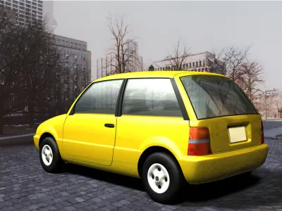 SmallSedanAS0 IGES Free 3D model