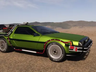 Armoured car 3D model