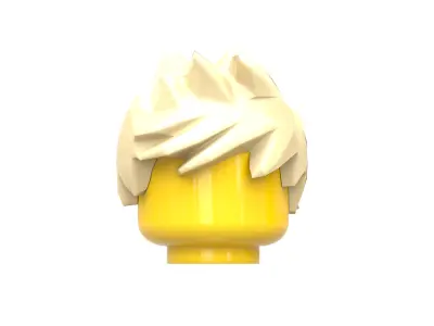 TwindBricks3D - Minifigure Hair pack 5 3D print model