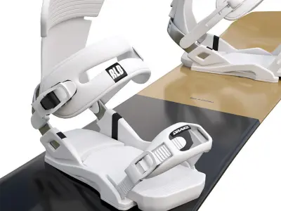 Snowboards 2 3D model