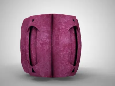 Geometric Bead Free low-poly 3D model
