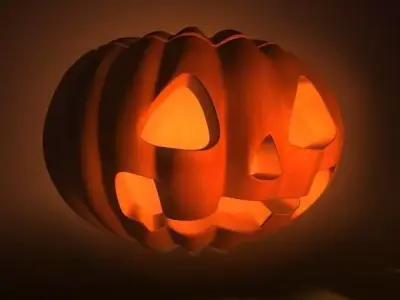 Halloween pumpkin 3D Model 3D model