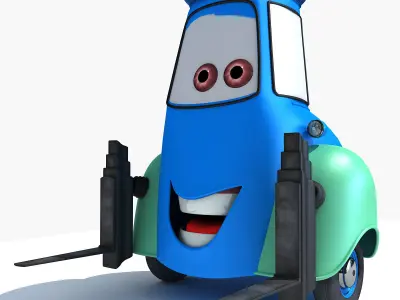 Disney Pixar Cars 2 3D model