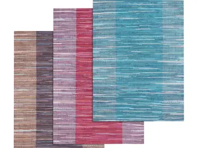 Rug Set 2140 3D model