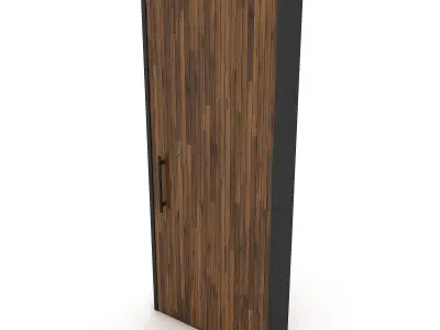 modern door 09 3D model Low-poly 3D model