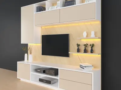 TV set 01 3D model