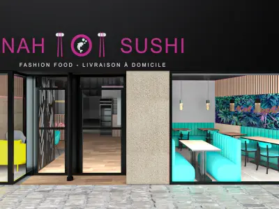 SNACK NAH SUshi  3D model
