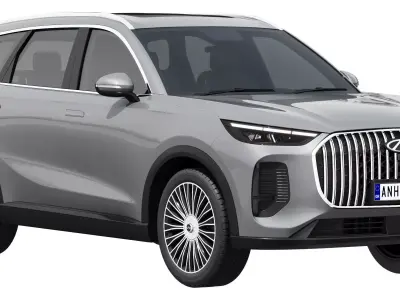 Chery Tiggo 9X 2025 3D model