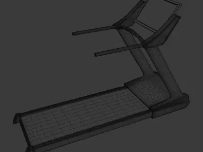 Runmaster 5000 Fitness Treadmill 3D model