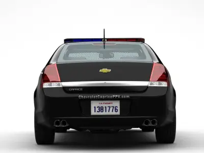 Chevrolet Caprice Police Patrol 3D model