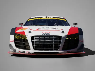 Audi R8 LMS 2014 3D model