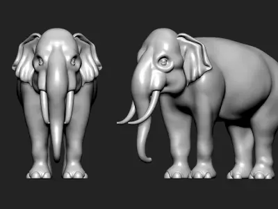  elephant 3D model